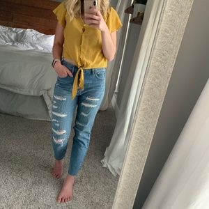 Free People High Rise Jeans
